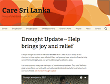 Tablet Screenshot of care-srilanka.org